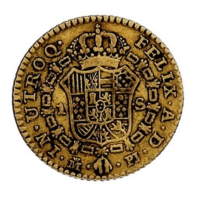 Moneda 1 Escudo Oro 1779 Madrid M-PJ 3,27 g