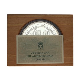 Moneda 10.000 Pesetas 5º Centenario Plata 1989 168,75 g