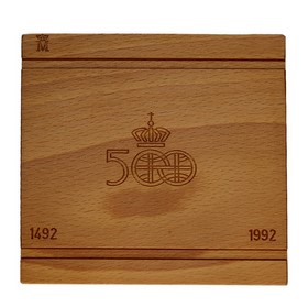 Moneda 10.000 Pesetas 5º Centenario Plata 1991 168,75 g
