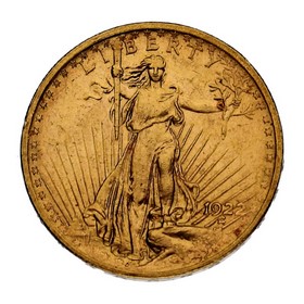 Moneda Estados Unidos 20 Dollars Eagle Oro 1922 33,41 g