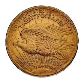 Moneda Estados Unidos 20 Dollars Eagle Oro 1922 33,41 g