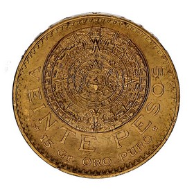Moneda México 20 Pesos Oro 1959 16,67 g