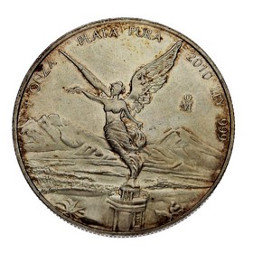 Moneda México Libertad Plata 2010 1 oz