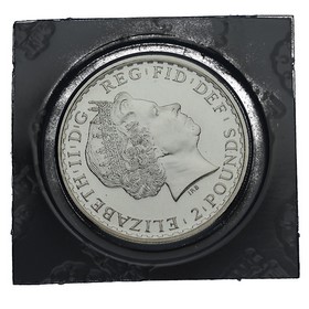 Moneda Reino Unido 2 Pounds Britannia Plata 2012 1 oz