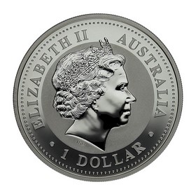 Moneda Australia 1 Dollar Kookaburra Plata 2009 1 oz