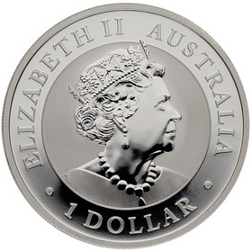 Moneda Australia 1 Dollar Pepita Australiana Plata 2021 1 oz