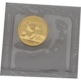 Moneda China 50 Yuans Panda Oro 2014 1/10 oz