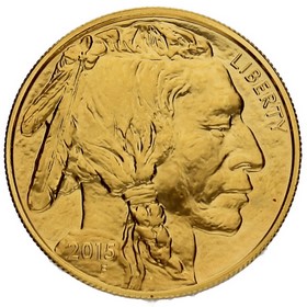 Moneda Estados Unidos 50 Dollars American Buffalo Oro 2015 1 oz