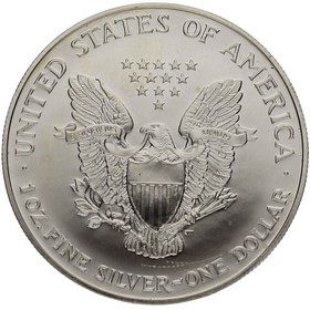 Moneda Estados Unidos 1 Dollar American Eagle Plata 1999 1 oz