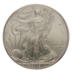 Moneda Estados Unidos 1 Dollar American Eagle Plata 2008 1 oz