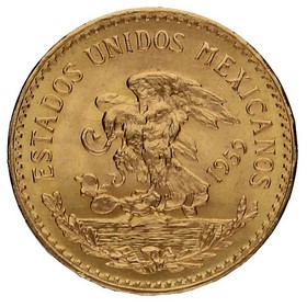 Moneda México 20 pesos Oro 1959 16,66 g