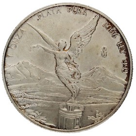 Moneda México Libertad Plata 2006 1 oz