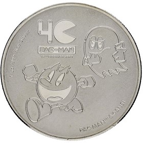 Moneda Niue 2 Dollars Pac Man Plata 2020 1 oz