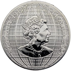 Moneda Australia 1 Dollar Cielos del Sur Plata 2021 1 oz