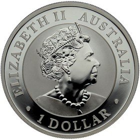 Moneda Australia 1 Dollar Wedge-Tailed Eagle Plata 2021 1 oz