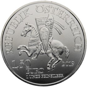 Moneda Austria 1,50 Euro Plata 2019 1 oz