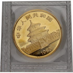 Moneda China 100 Yuanes Panda Oro 1985 1 oz