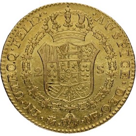Moneda 2 Escudos Oro 1793 Madrid MF 6,83 g