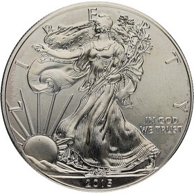 Moneda Estados Unidos 1 Dollar American Eagle Plata 2015 1 oz