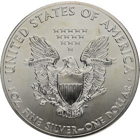 Moneda Estados Unidos 1 Dollar American Eagle Plata 2015 1 oz