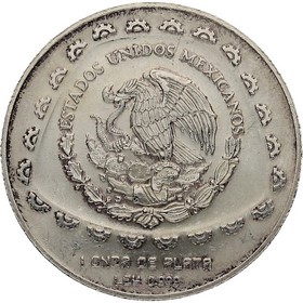 Moneda México 5 Pesos Sacerdote Plata 1998 1 oz