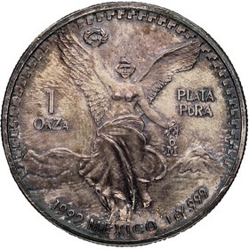 Moneda México Libertad Plata 1992 1 oz