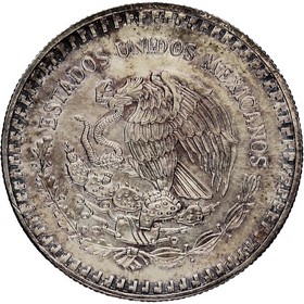 Moneda México Libertad Plata 1992 1 oz