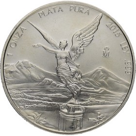 Moneda México Libertad Plata 2015 1 oz