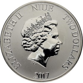 Moneda Niue 2 Dollars Disney Mickey Mouse Plata 2017 1 oz