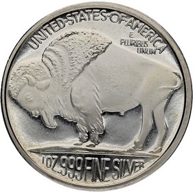 Medalla Buffalo Plata 2015 1 oz