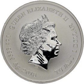Moneda Tuvalu 1 Dollar Marvel Thor Plata 2018 1 oz
