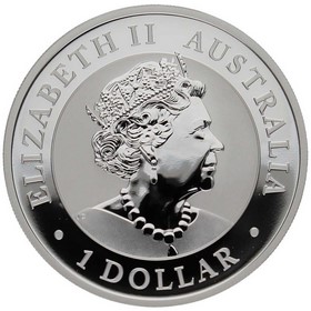Moneda Australia 1 Dollar Kookaburra Plata 2022 1 oz