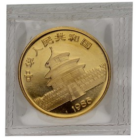 Moneda China 100 Yuans Panda Oro 1985 1 oz