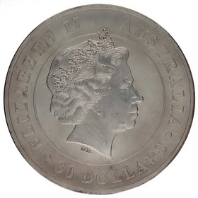 Moneda Australia 30 Dollars Koala Plata 2015 1 Kg