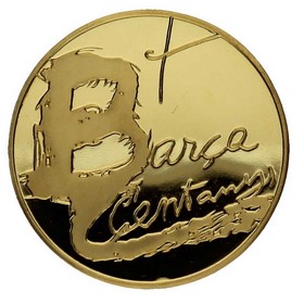 Medalla española Barça 100 anys Oro 1999 17,53 g