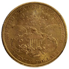 Moneda Estados Unidos 20 Dollars Double Eagle Liberty Oro 1900 33,44 g