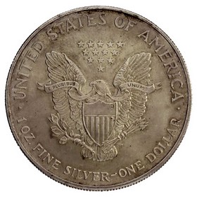 Moneda Estados Unidos 1 Dollar American Eagle Plata 2003 1 oz