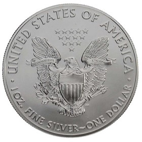 Moneda Estados Unidos 1 Dollar American Eagle Plata 2020 1 oz