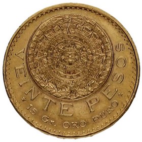 Moneda México 20 Pesos Oro 1959 16,62 g