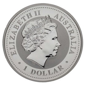 Moneda Australia 1 Dollar Kookaburra Plata 2009 1 oz