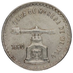 Moneda México Plata 1980 33,64 g