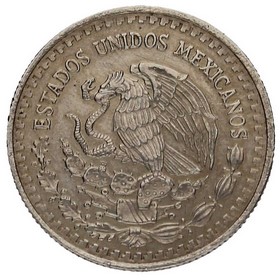 Moneda México Libertad Plata 1991 1/2 oz