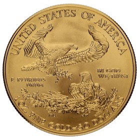 Moneda Estados Unidos 50 Dollars Américan Eagle Oro 2021 1oz