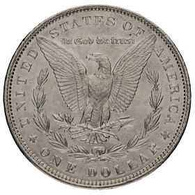 Moneda Estados Unidos  Morgan Dollar Plata 1889 26,71g