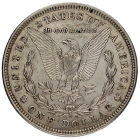 Moneda Estados Unidos  Morgan Dollar Plata 1921 26,72g
