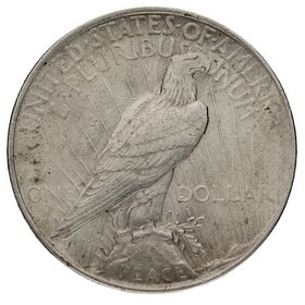 Moneda Estados Unidos  Peace Dollar Plata 1922 26,74g