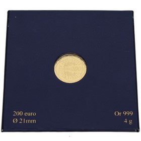 Moneda Francia 200 Euros Oro 2012 4 g