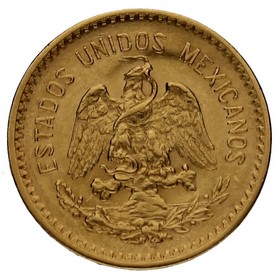 Moneda México 10 Pesos  Oro 1906 8,33 g
