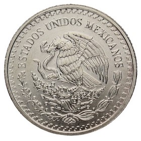 Moneda México Libertad Plata 1992 1/4 oz