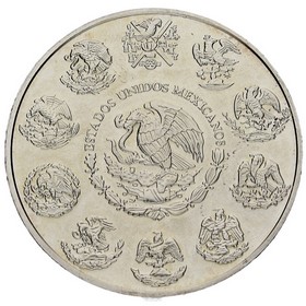 Moneda México 1 Onza Libertad Plata 2009 1 oz